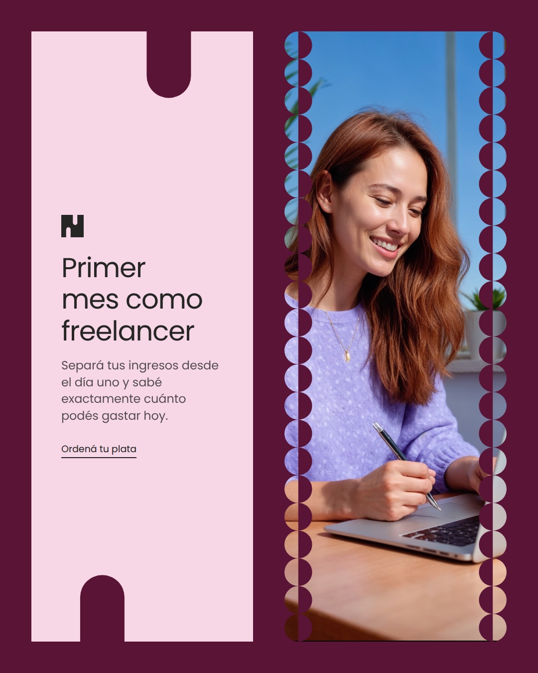 Primer mes como freelancer — Feed · 1080×1350