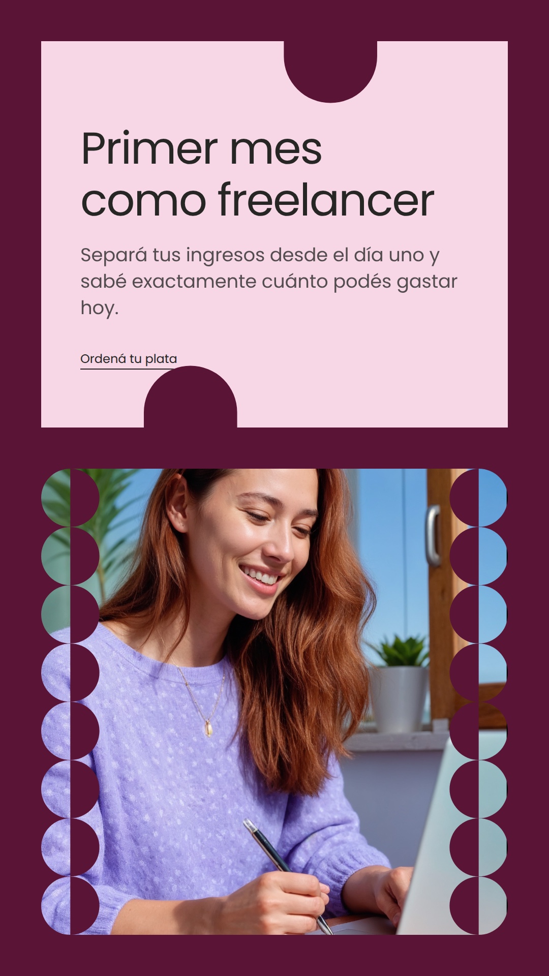 Primer mes como freelancer — Story · 1080×1920